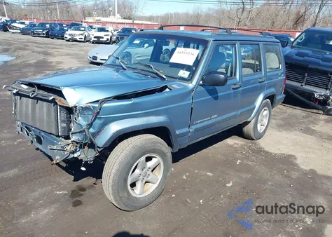 1998 Jeep Cherokee Classic/Sport z USA, uszkodzony, nr VIN 1J4FJ68S0WL219588